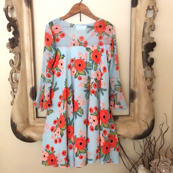 🌷{Anthropologie} Fluttered Blooms Dress - Picture 3 of 5